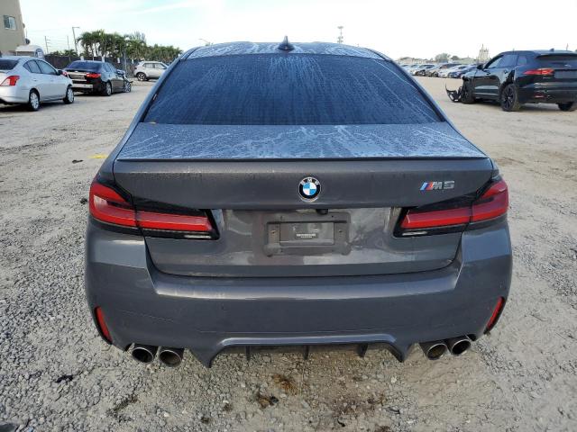 WBS83CH01MCF10065 - 2021 BMW M5 GRAY photo 6