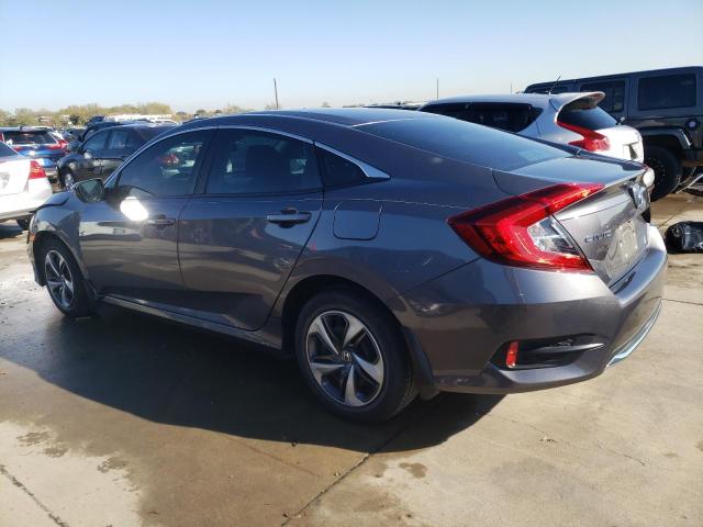 19XFC2F65KE048158 - 2019 HONDA CIVIC LX GRAY photo 2