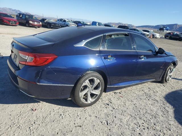 1HGCV1F56JA037736 - 2018 HONDA ACCORD EXL BLUE photo 3