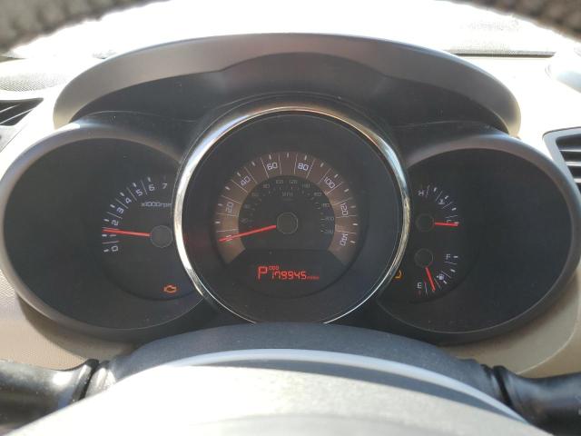 KNDJT2A23B7213655 - 2011 KIA SOUL + GRAY photo 9