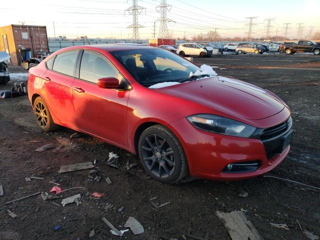 1C3CDFBB7FD421545 - 2015 DODGE DART SXT RED photo 4