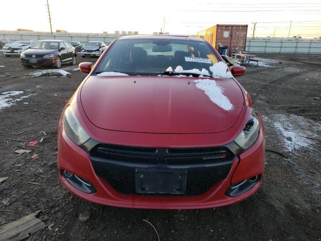 1C3CDFBB7FD421545 - 2015 DODGE DART SXT RED photo 5