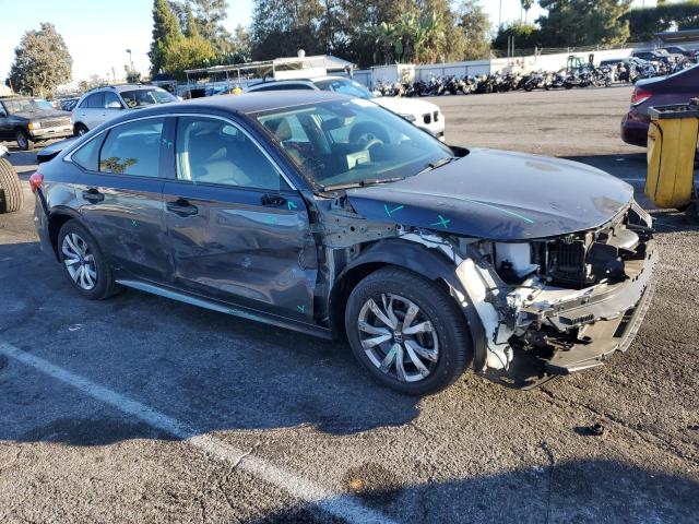 2HGFE2F25PH536918 - 2023 HONDA CIVIC LX GRAY photo 4