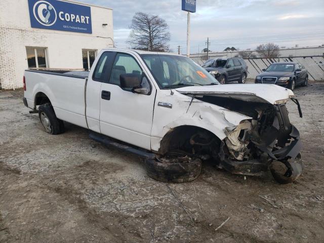 1FTRF12238KB70993 - 2008 FORD F150 WHITE photo 4