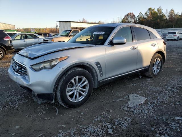 JN8AS1MU0BM710839 - 2011 INFINITI FX35 SILVER photo 1