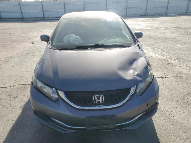 19XFB2F50FE257713 - 2015 HONDA CIVIC LX GRAY photo 5