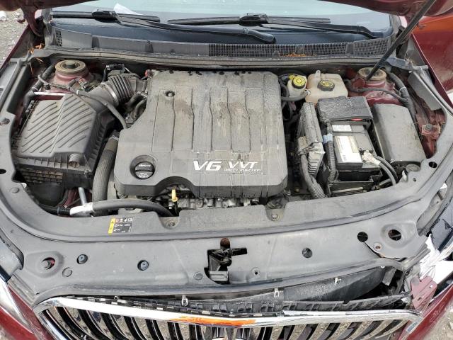 1G4G45G38GF265770 - 2016 BUICK LACROSSE SPORT TOURING MAROON photo 11