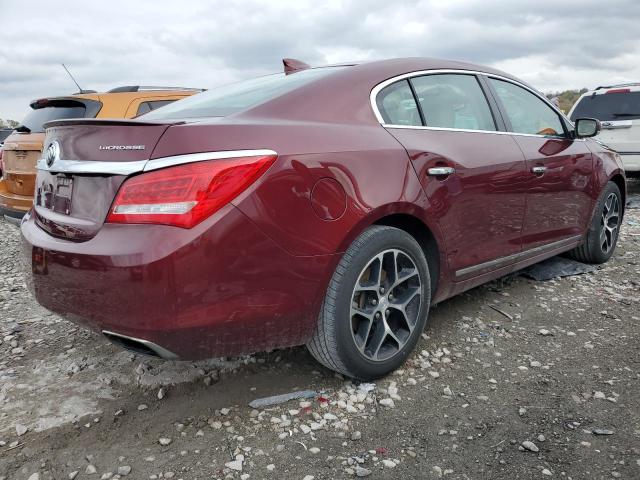 1G4G45G38GF265770 - 2016 BUICK LACROSSE SPORT TOURING MAROON photo 3
