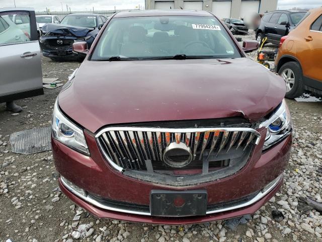 1G4G45G38GF265770 - 2016 BUICK LACROSSE SPORT TOURING MAROON photo 5