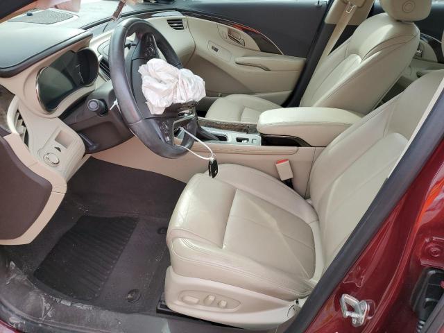 1G4G45G38GF265770 - 2016 BUICK LACROSSE SPORT TOURING MAROON photo 7