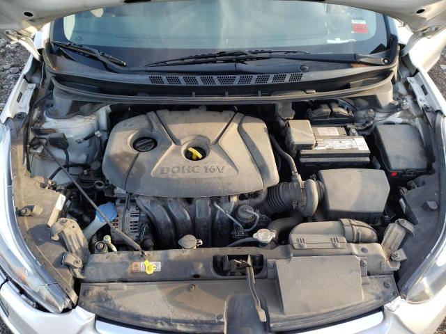 5NPDH4AE7FH548374 - 2015 HYUNDAI ELANTRA SE SILVER photo 11