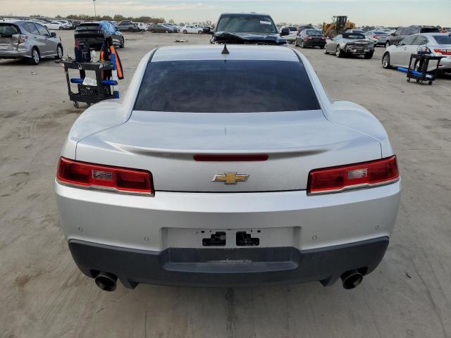 2G1FD1E36F9159037 - 2015 CHEVROLET CAMARO LT SILVER photo 6