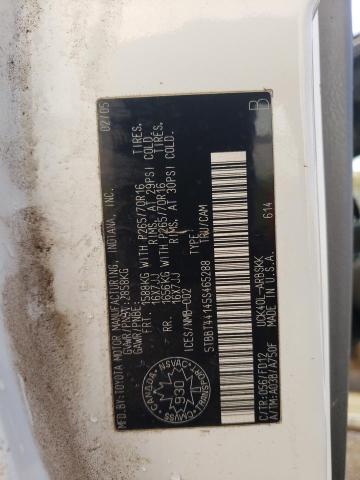 5TBBT44145S465288 - 2005 TOYOTA TUNDRA ACCESS CAB SR5 WHITE photo 13