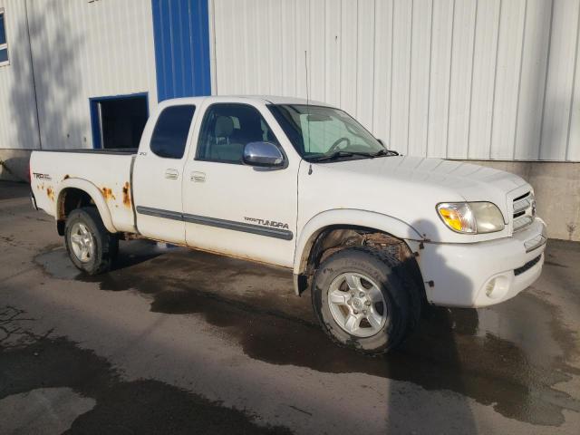 5TBBT44145S465288 - 2005 TOYOTA TUNDRA ACCESS CAB SR5 WHITE photo 4