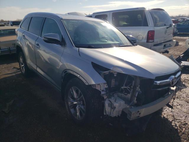 5TDJKRFH5ES010687 - 2014 TOYOTA HIGHLANDER XLE SILVER photo 4