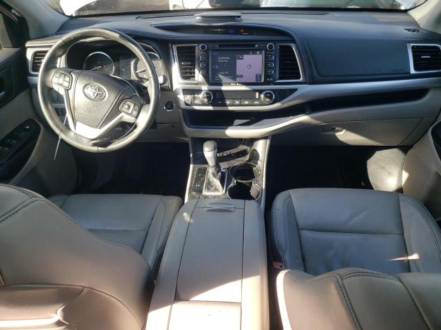 5TDJKRFH5ES010687 - 2014 TOYOTA HIGHLANDER XLE SILVER photo 8