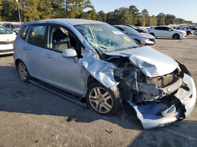 JHMGD38638S005253 - 2008 HONDA FIT SPORT BLUE photo 4