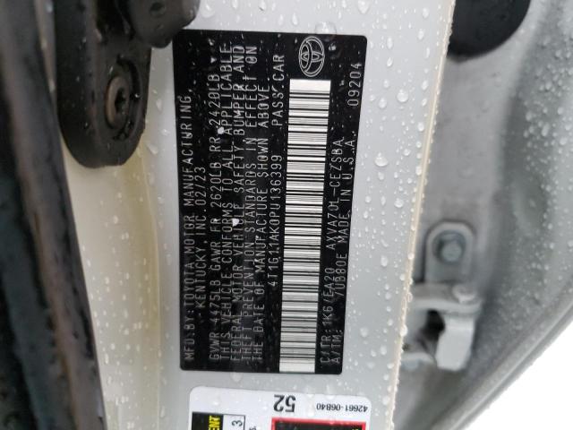 4T1G11AK0PU136399 - 2023 TOYOTA CAMRY SE NIGHT SHADE GRAY photo 12