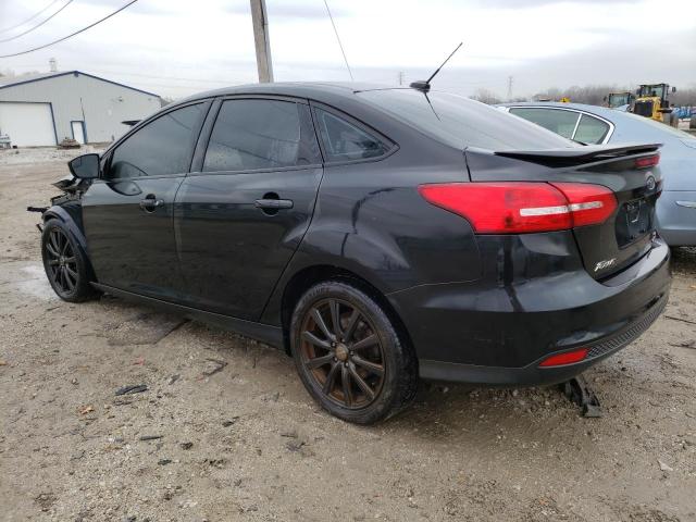 1FADP3F27FL229604 - 2015 FORD FOCUS SE BLACK photo 2