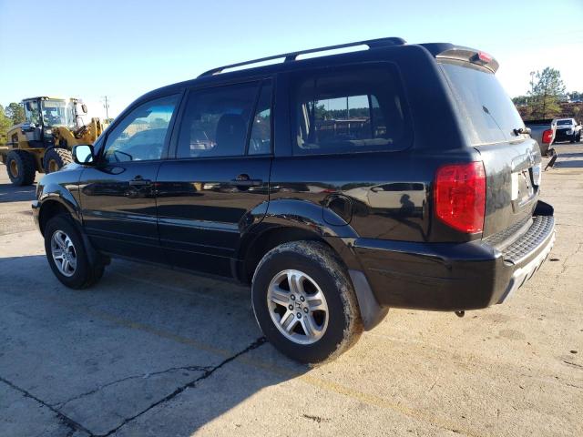 5FNYF18475B024481 - 2005 HONDA PILOT EX BLACK photo 2