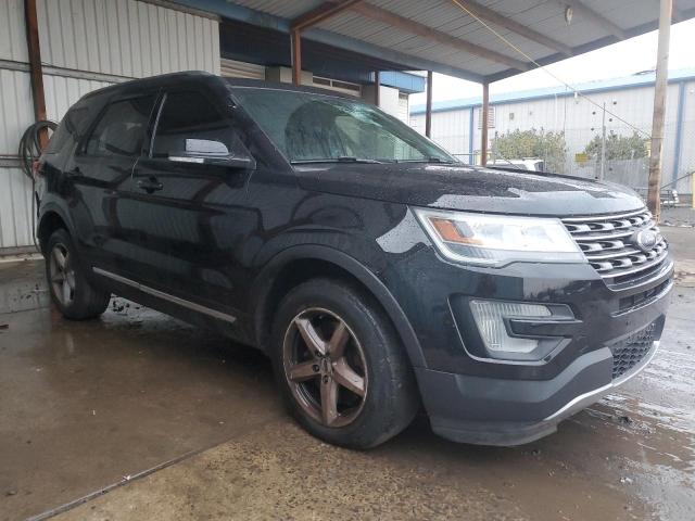 1FM5K8D85GGB08657 - 2016 FORD EXPLORER XLT BLACK photo 4