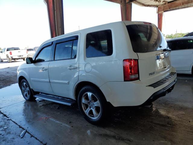 5FNYF3H55DB030962 - 2013 HONDA PILOT EXL WHITE photo 2