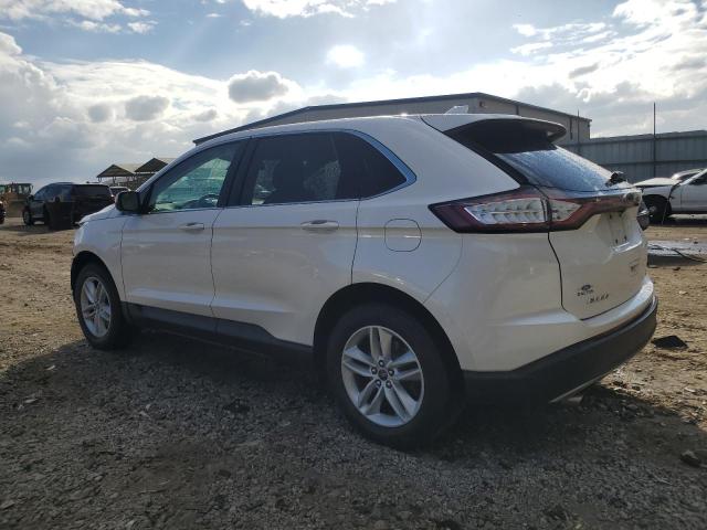 2FMPK4J93JBC05997 - 2018 FORD EDGE SEL WHITE photo 2