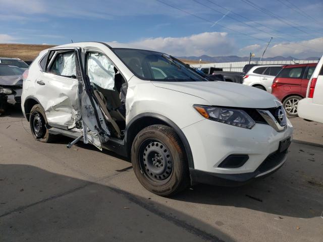 KNMAT2MV2GP694530 - 2016 NISSAN ROGUE S WHITE photo 4