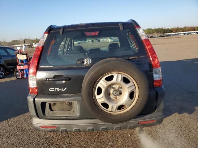 SHSRD78576U446346 - 2006 HONDA CR-V LX BLACK photo 6