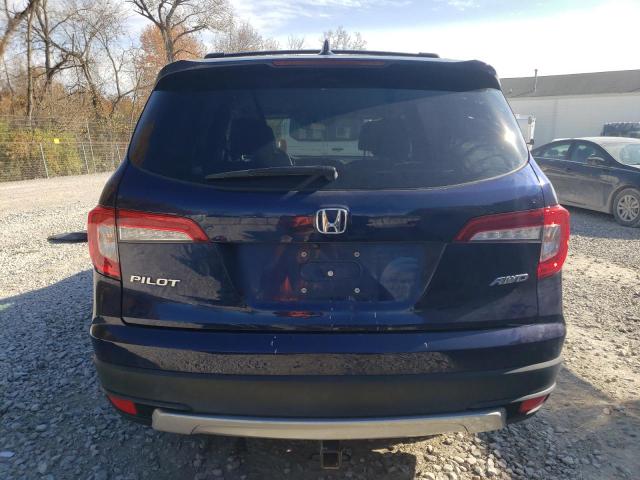 5FNYF6H39MB016112 - 2021 HONDA PILOT EX BLUE photo 6