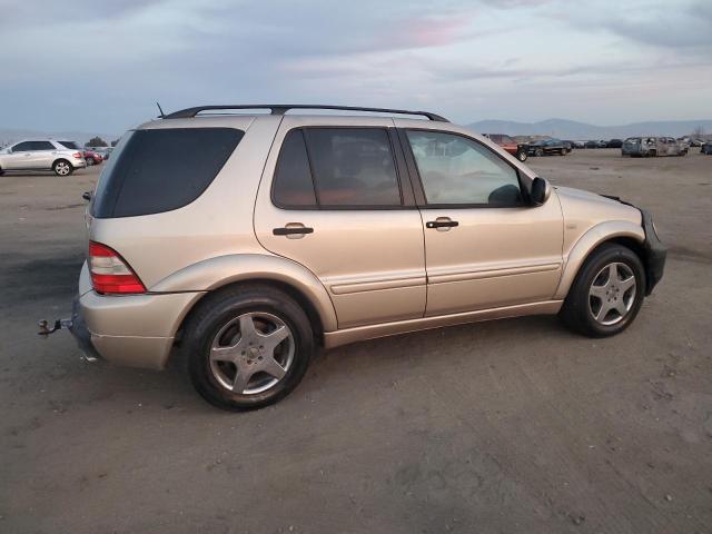 4JGAB74E71A246158 - 2001 MERCEDES-BENZ ML 55 TAN photo 3