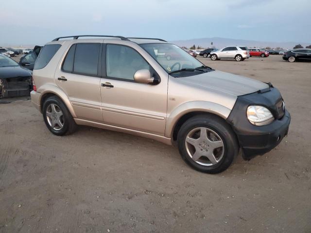 4JGAB74E71A246158 - 2001 MERCEDES-BENZ ML 55 TAN photo 4