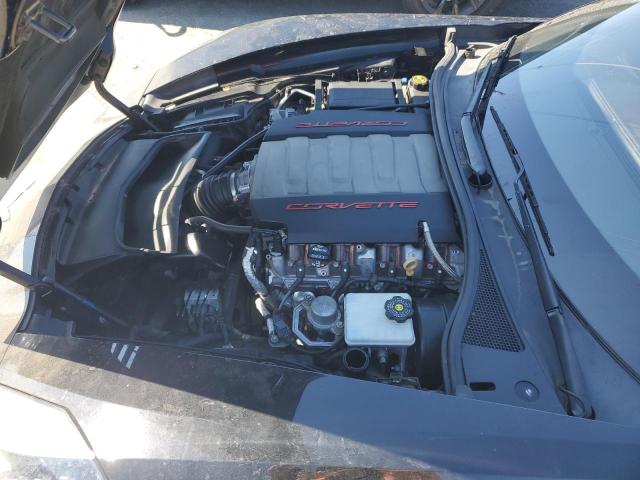 1G1YB2D70K5121190 - 2019 CHEVROLET CORVETTE STINGRAY 1LT BLACK photo 11