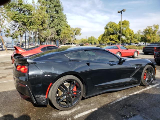 1G1YB2D70K5121190 - 2019 CHEVROLET CORVETTE STINGRAY 1LT BLACK photo 3