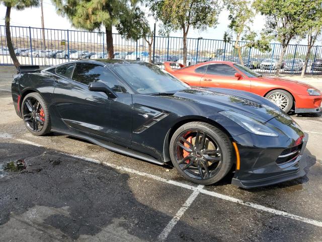 1G1YB2D70K5121190 - 2019 CHEVROLET CORVETTE STINGRAY 1LT BLACK photo 4