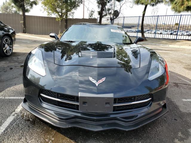 1G1YB2D70K5121190 - 2019 CHEVROLET CORVETTE STINGRAY 1LT BLACK photo 5