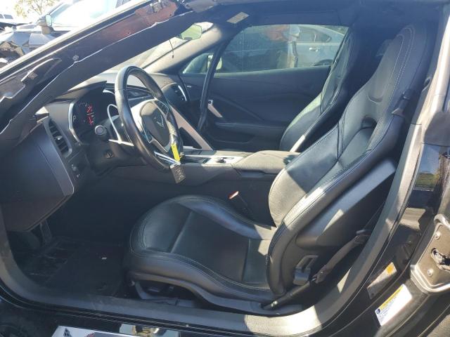 1G1YB2D70K5121190 - 2019 CHEVROLET CORVETTE STINGRAY 1LT BLACK photo 7