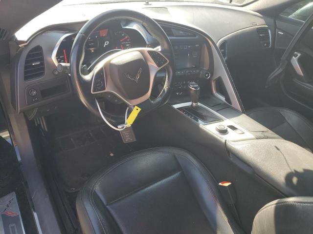 1G1YB2D70K5121190 - 2019 CHEVROLET CORVETTE STINGRAY 1LT BLACK photo 8