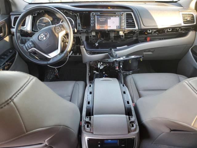 5TDKKRFH3FS074488 - 2015 TOYOTA HIGHLANDER XLE SILVER photo 8