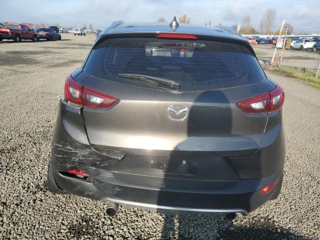 JM1DKFC73H0143446 - 2017 MAZDA CX-3 TOURING GRAY photo 6