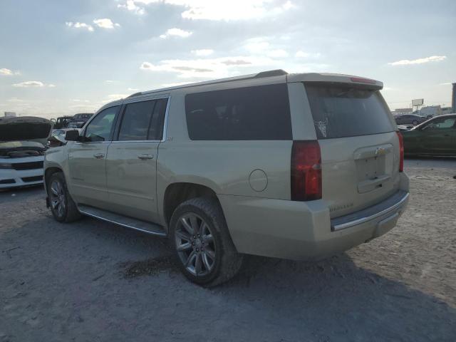 1GNSCJKCXGR406572 - 2016 CHEVROLET SUBURBAN C1500 LTZ TAN photo 2