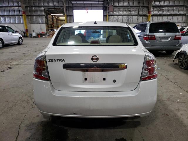 3N1AB6AP5AL623280 - 2010 NISSAN SENTRA 2.0 WHITE photo 6