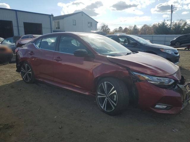 3N1AB8DV3LY213749 - 2020 NISSAN SENTRA SR RED photo 4