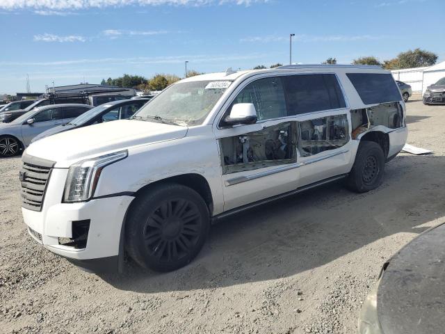 1GYS4KKJ0JR356583 - 2018 CADILLAC ESCALADE ESV PLATINUM თეთრი ფოტო 1