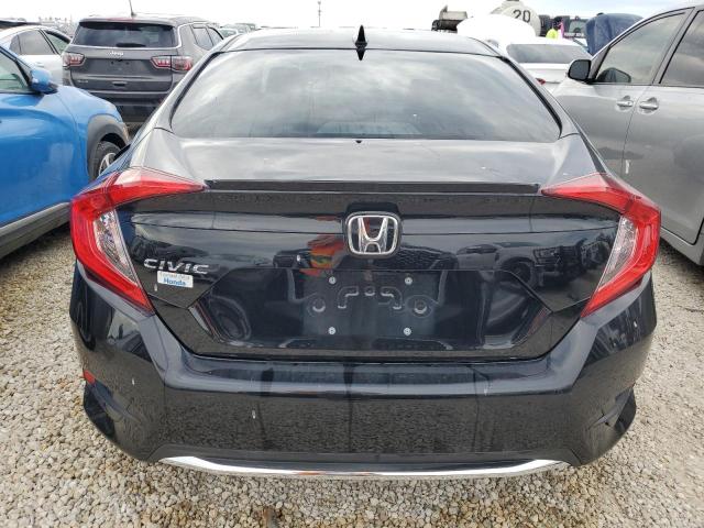 19XFC1F38LE002227 - 2020 HONDA CIVIC EX BLACK photo 6