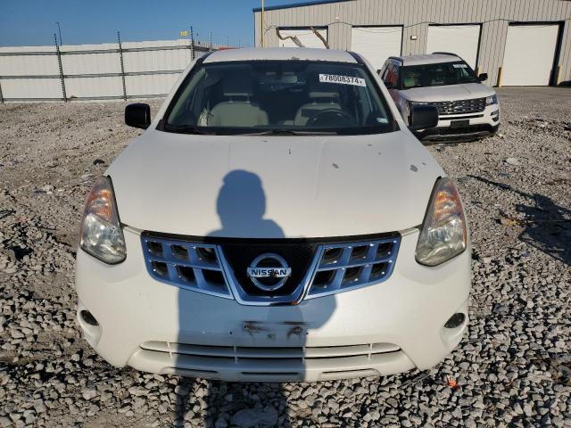 JN8AS5MT7DW553638 - 2013 NISSAN ROGUE S WHITE photo 5