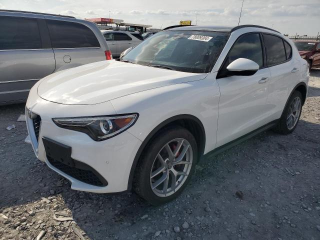 ZASFAKNN5J7B88859 - 2018 ALFA ROMEO STELVIO TI SPORT WHITE photo 1