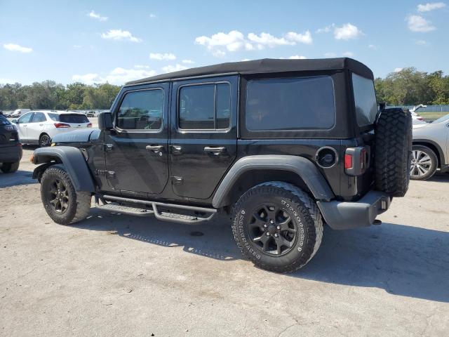 1C4HJXDN3MW630919 - 2021 JEEP WRANGLER U SPORT أسود صورة 2