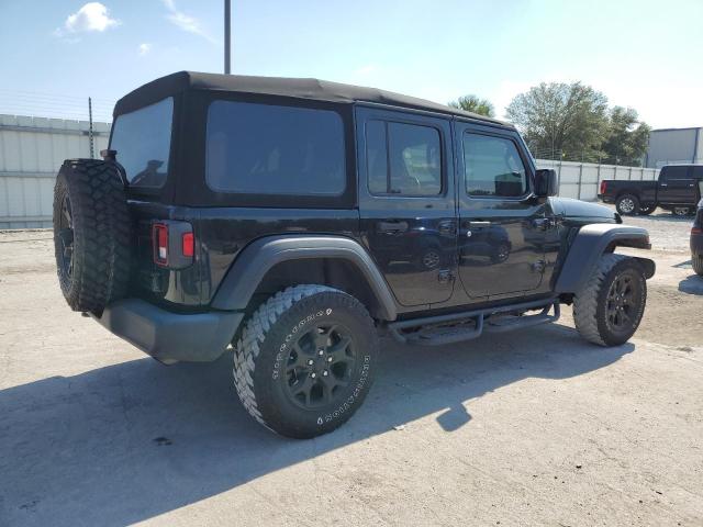 1C4HJXDN3MW630919 - 2021 JEEP WRANGLER U SPORT أسود صورة 3
