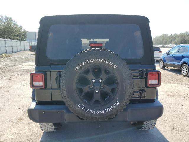 1C4HJXDN3MW630919 - 2021 JEEP WRANGLER U SPORT أسود صورة 6